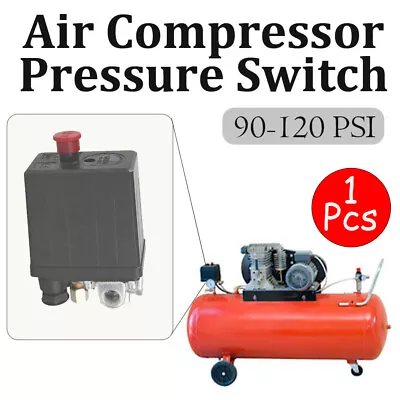 1psc Heavy Duty 90-120 PSI Air Compressor Pressure Switch Control Valve • $12.99