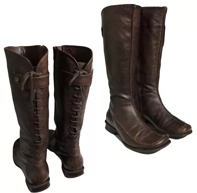$84.99 • Buy Everybody By B.Z. Moda Women’s Soft Brown Leather Boots Size 37