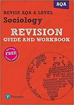 Pearson REVISE AQA A Level Sociology Revision Guide And Workbook With Free Onli • £14.84