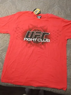 New With Tags UFC Fight Club Red T-shirt Size Large  NWT Shirt • $9.99