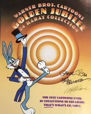 REPRINT -  BUGS BUNNY Mel Blanc - Friz Freleng Signed 8 X 10 Photo RP • $6.99