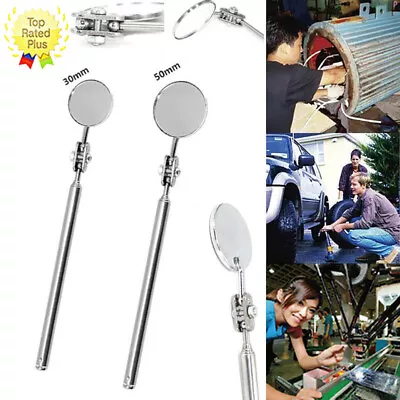 Inspection Mirror Mechanic Telescopic Car Welding Repair Rotation Head Reflect • $6.54