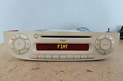 Fiat 500 Bosch Fiat 312 Mp3 Ivory Car Radio Stereo Cd Player  Head Unit & Code • £79.95