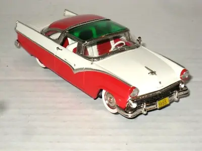 Motor City USA Models 1955 Ford Fairlane Crown Victoria 1/43 MC-14 White/Red • $699.90