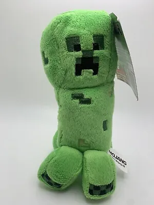 Minecraft Overworld Creeper Plush Stuffed Animal 7  Toy Seies 1 Jazwares 2013 • $9.96
