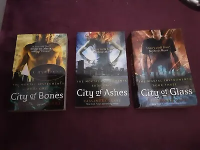 £5 • Buy The Mortal Instruments Series 1-3 Cassandra Clare Paperback Books