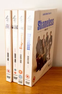 Shameless Dvds Joblot Bundle Channel 4 Series 2 To 5 • £8