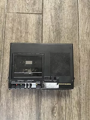 Vintage Marantz PMD221 Portable Professional Cassette Recorder | Untested • $80