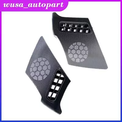 1 Pair Fit Benz W210 E320 E430 1994-2002 Black Dash Vent Speaker Grill Cover • $32.37