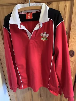 Wales Rugby Shirt XXL • £10