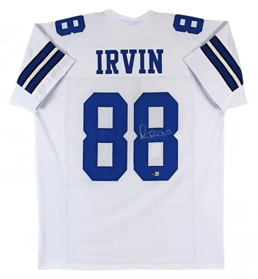 Michael Irvin Signed Dallas Cowboys Jersey (Beckett) 5xPro Bowl Wide Receiver • $289.95