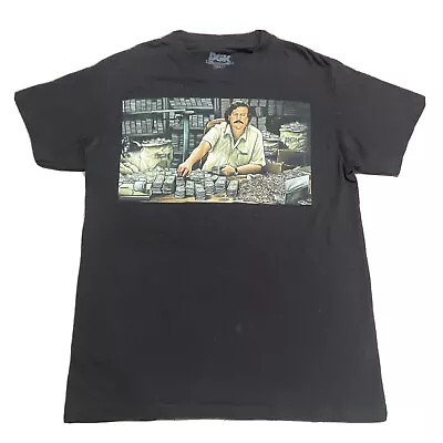 Pablo Escobar Mexican Cartel DKG Black Shirt Graphic Size Small • $9.99