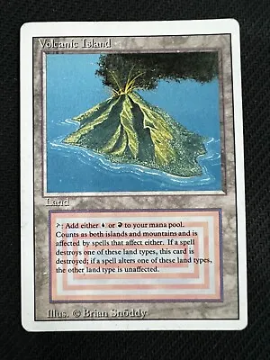 MTG Volcanic Island Revised Edition Regular Rare • $650