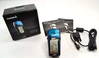Garmin ETrex Legend H GPS Handheld Navigator With Box & Interface Cable Bundle • $43.99