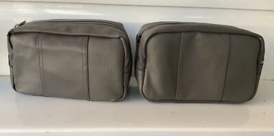 £9.99 • Buy Two Bvlgari Amenity Kits Emirates EXCLUSIVE Wash Bags  Damaged  Bags Contents Ok