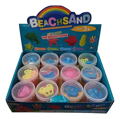 Box Of 12 LARGE Space Moon Play Sand Mold-N-Play Creative Kids DIY Party Gift • $29.99