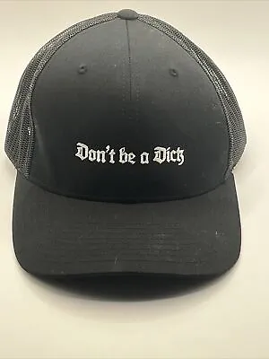 La La Land Kind Cafe ** Don’t Be A Dick ** BLACK Hat Cap Adjustable Back Funny • $17.50