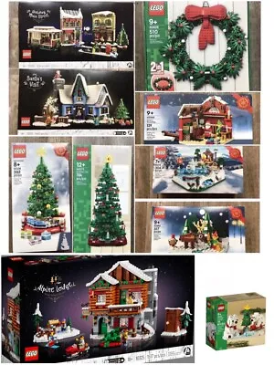 Lego Christmas/Winter/Holiday/Seasonal Sets You Pick Winter Village New!🇺🇸 • $64