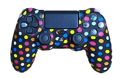 $7.90 • Buy Silicone Cover For PS4 Controller Case Skin - Polka Dots
