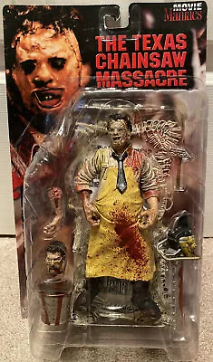 1998McFarlane Movie Maniacs Series 1 Texas Chainsaw Massacre Leatherface Bloody  • $64.99