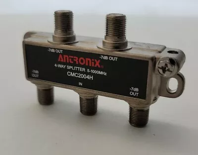 Antronix 4 Way Output TV Splitter CMC2004H Cable Coaxial RG6 Coax • $5.99