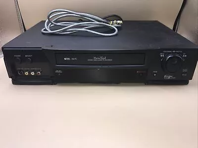 Mitsubishi HS-U780 SUPER VHS  SVHS Player Recorder 4 Head HiFi VCR+Plus Gold • $105.30