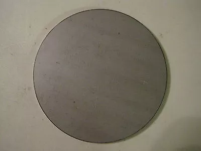 1/4  Steel Plate Disc 5.5  Diameter Round Can Customize W/ Bolt Holes • $4.40