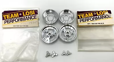 Vintage Team Losi RC10 Alloy Slotted “Jellybean” Rims For Team Associated - RARE • $125