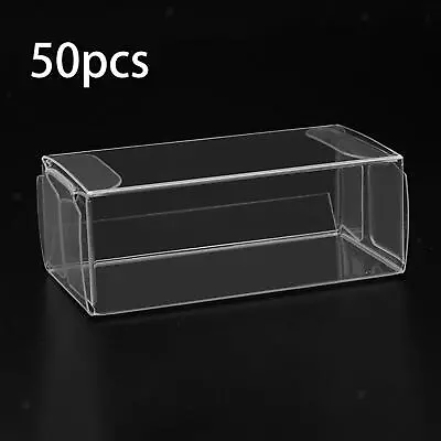 50 Pieces Clear Acrylic Model Car Display Case For Toy Car Storage Cabinet • $28.08