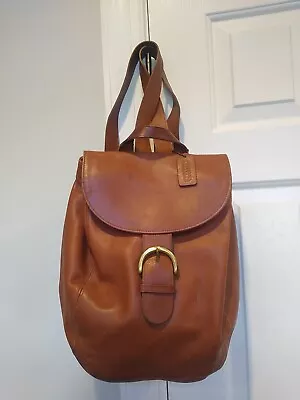 Vintage Coach 4134 Backpack Women’s Handbag Brown Leather  • $89.99