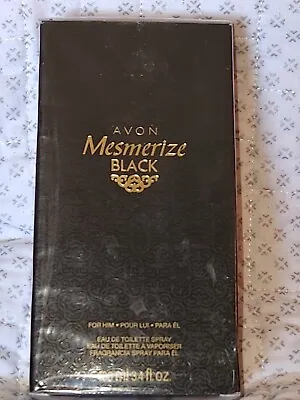 Avon Mesmerize Black For Him 2 Piece Set - Spray And After Shave Conditioner • $12.99