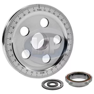 Sand Sealed Crankshaft Power Pulley & Seals Kit Volkswagen Bug Bus Ghia Super  • $66.35