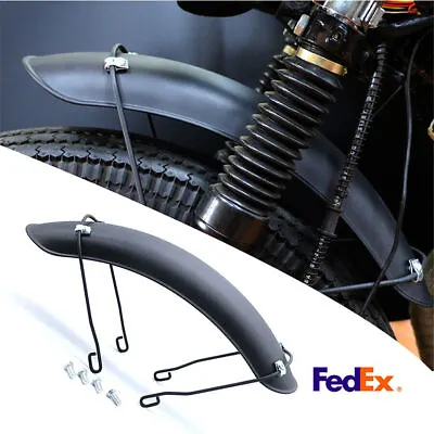 $39.03 • Buy Matte Black Motorcycle Front Wheel Fender Metal Mudguard Guard Protection Metal