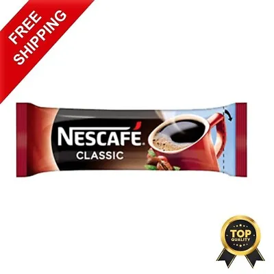 NESCAFE Classic Original Instant Coffee 92 Sticks Free Shipping • $11.69