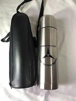 $5.83 • Buy 18/10 Stainless Steel Vacuum Flask Thermos 0.5L Vinyl Carrying Case Bullet Line