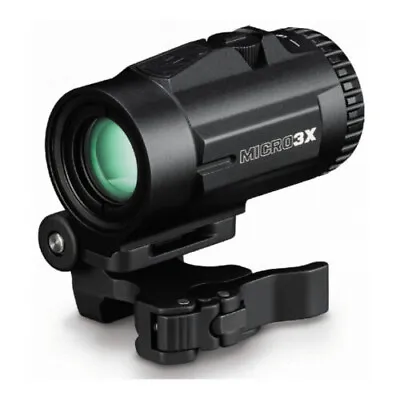 Vortex 3X Micro Magnifier W/ Flip Mount Micro3X V3XM Authorized Dealer • $247.99