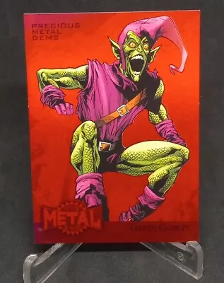 2015 Fleer Marvel Retro Precious Metal Gems Green Goblin #/100 • $51