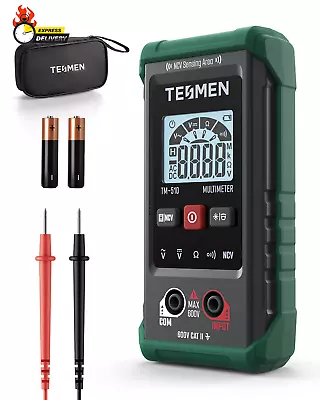 TESMEN TM-510 Digital Multimeter 4000 Counts Smart Measurement Auto-Ranging • $21.91