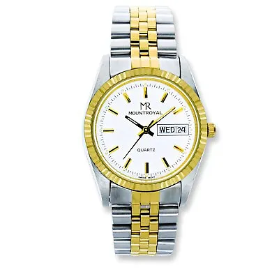 Men MountRoyal Stainless Steel Wrist Watch • $92.69