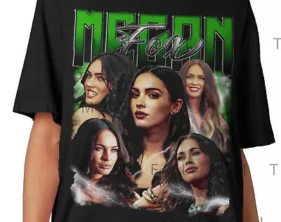 HOT DEAL!! Megan Fox Retro Shirt Vintage Graphic Unisex T-Shirt Size S-5XL • $22.99