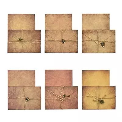 24 Sheets Vintage Stationary Letter Papers With 12 Envelopes For Letter Writing • $14.99