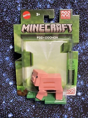 Minecraft Micro Collection 1.5” Pig Minifigure • $3.99