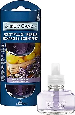 Yankee Candle ScentPlug Fragrance Refills | Lemon Lavender Plug In Air Freshene • £13.45