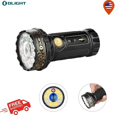 Olight Marauder Mini Powerful LED Flashlight With RGB 7000 Lumens Golden Black • $229.99