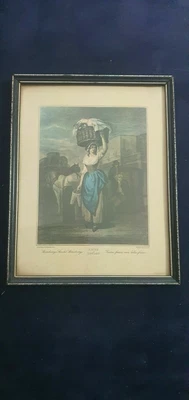 £10.50 • Buy QUALITY CRIES OF LONDON VINTAGE FRAMED PRINT STRAWBERRYS SCARLET Free Post