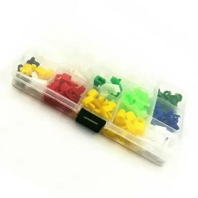 Car Truck Door Round Head Lock Rod Clips Plastic Fastener Mixed Universal160Pcs • $31.89