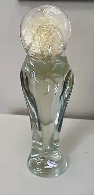 Gorgeous Vintage Murano Glass Sparkling Gold Madonna Figure • $14.75