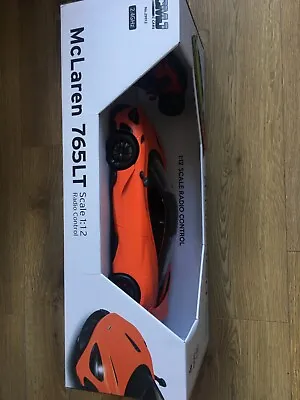 McLaren 765LT CMJ RC CARS Scale 1:12 Radio Control 2.4GHz Orange • £29.97