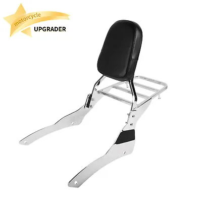 Backrest Sissy Bar+ Luggage Rack For Yamaha V Star DS 400 650 Classic Drag Star  • $89.50