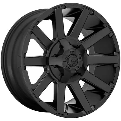 One 20x9 Fuel D437 Contra 6x135/6x5.5/6x139.7 2 Satin Black Wheel Rim 106.1 • $377